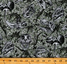 Cotton Dinosaurs Prehistoric Animals Jurassic Fabric Print by the Yard D678.82 - £11.11 GBP