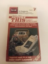 Picture This #7 Family Heirlooms 3 Projects 1991 Plaid VHS Video Cassett... - £7.98 GBP