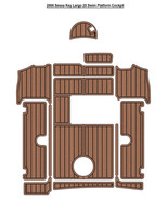 2008 Sessa Key Largo 25 Swim Platform Cockpit Boat EVA Foam Faux Teak Deck - $750.00