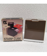 Vintage Park Sherman Stamp Cube No. 920 Brown - Made in USA - $192.88 MXN