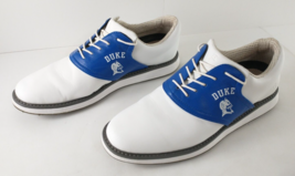 Jack Grace DUKE BLUE DEVILS Innovator Golf Shoes SIZE 10 Spikeless &amp; Wat... - £103.11 GBP