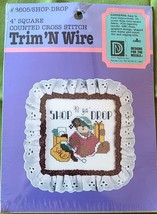 Designs for the Needle Shop til ya Drop Trim N Wire Counted Cross Stitch... - £5.51 GBP