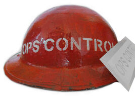 Civil Defence ARP Ops Control Helmet Stencil WW2 - $13.00
