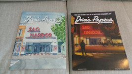 Lot of 2 Sag Harbor Complete Issues Dan&#39;s Papers 2017 &amp; 2018 w Theatre C... - $30.00
