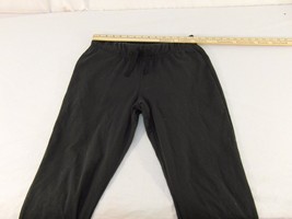 Adult Women&#39;s Adidas Black 100% Polyester Stretch Waist Yoga Workout Pan... - $18.95