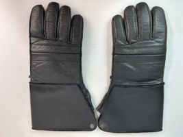 FIRST Genuine Leather Motorcycle / Snow Mobile Gloves Thinsulate Lined S... - $29.65