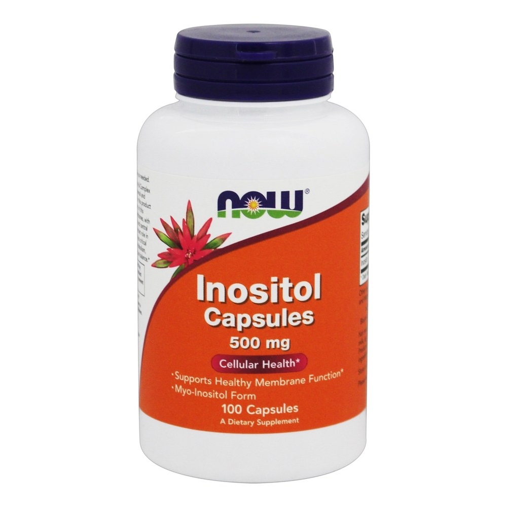 NOW Foods Inositol 500 mg., 100 Capsules - $9.79