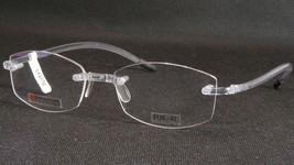 Swissflex 2130 Transparente W/ Azul Claro Tinte Gafas sin Montura Swiss Hecho - £155.65 GBP