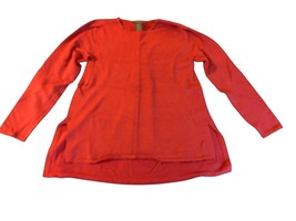 Chelsea &amp; Theodore Ember Heather Long Sleeve Sweater Top Size Large - $15.08