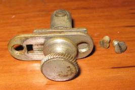 Antique Free Vibrating Shuttle Stitch Length Lever &amp; Cover Plate - £7.17 GBP