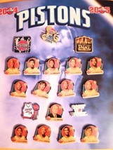 2005 Detroit Pistons Pin Collection - Championship Team Complete Set - £19.31 GBP