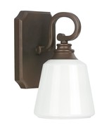 Leigh 1-Light Sconce Burnished Bronze by Capital Lighting - £16.00 GBP