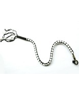 Genuine Leather Motorcycle Whip Get Back whip with Tassels 41&quot; BLACK / W... - $29.99