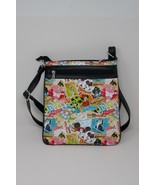 Disney Parks Walt Disney World Mickey Mouse Print Top Zip Crossbody Bag ... - $29.99