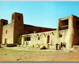 Mission at Acoma Pueblo New Mexico NM UNP Chrome Postcard K11 - $3.91