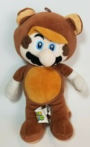 Little Buddy Nintendo Super Mario 3D Land 12&quot; Raccoon TANOOKI MARIO Plush Toy - £13.20 GBP