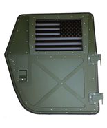 Humvee Window American Flag Vinyl Sticker Decal - $80.69 CAD