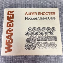 Wear-ever Super Shooter Press 70123 Replacement Recipe Book Instruction Manual - £8.78 GBP