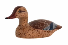 Don Kruzan Rock Island, Il Duck Decoy 11 5/8&quot; Hand Carved And Painted Wood Rare - £102.73 GBP