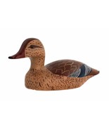 DON KRUZAN ROCK ISLAND, IL DUCK DECOY 11 5/8&quot; HAND CARVED AND PAINTED WO... - $128.99