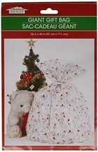 2-Pack Plastic Giant Christmas Gift Bags 36 x 44 inches, Designs will vary - $9.38
