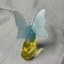 Vintage Delegar Forget Me Not Mini Perfume Blue Butterfly Cap .5 fl oz 1... - $613.06 MXN
