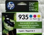 HP 934XL Black &amp; HP 935 Cyan Magenta Yellow Ink Cartridge Set N9H65FN Re... - $39.98