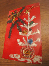 1969 Postcard Postcard 25 lire Merry Christmas &amp; Happy Year PINEE Cecami... - $13.04