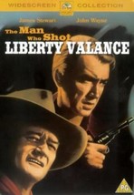 The Man Who Shot Liberty Valance DVD (2002) John Wayne, Ford (DIR) Cert PG Pre-O - £14.00 GBP