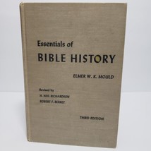 1966 Essentials of Bible History Third Edition Elmer W. K. Mould Vintage HC Book - £15.79 GBP