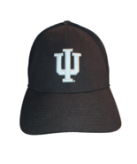 Indiana Hoosiers NCAA University Black NEW ERA Medium Large 39thirty bae... - $24.67 CAD