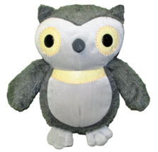 Kohls Cares Hooty Owl Aesops Fables Gray Stuffed Animal 10&quot; Plush Toy Lovey - £7.03 GBP