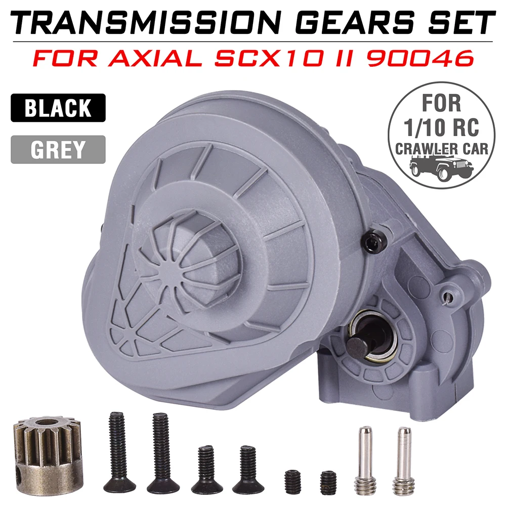 Complete Gearbox Transmission Gears Set for 1/10 RC Crawler Car Axial SCX - £25.15 GBP