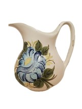 Vintage CLINCHFIELD ARTWARE Pottery Cash Family Erwin TN 1945 Blue Rose ... - £23.51 GBP