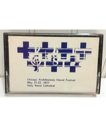 Scarce 1977 CHICAGO ARCHDIOCESAN CHORAL FESTIVAL Cassette Archdiocese Mu... - £19.32 GBP
