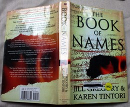 Jill Gregory~Karen Tintori 2006 hc 1st Prt THE BOOK OF NAMES occult thriller - £5.03 GBP