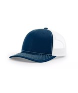 Classic Trucker Hat OSFM Blank Snapback Navy/White - $13.99