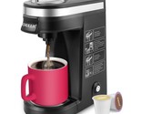 Single Serve Coffee Maker Brewer For Single Cup Capsule With 12 Ounce Re... - £59.86 GBP