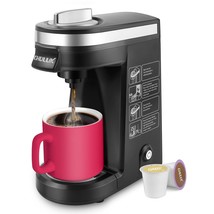 Single Serve Coffee Maker Brewer For Single Cup Capsule With 12 Ounce Re... - £58.97 GBP