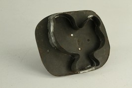 Vintage Kitchen Cookie Cutter Farm Animals CHICKEN HEN Tin Strap Handle - $18.58