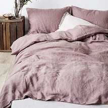 Dusty Rose Cotton Duvet Cover Stonewashed Cotton Bedding Soft Cotton Bedding Cov - £27.31 GBP+