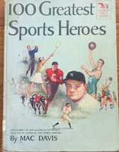 Vintage 100 Greatest Sports Heroes Book - £3.20 GBP
