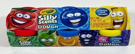 Crayola Silly Scents Dough Blueberry, Strawberry, Banana BRAND NEW 3-Pack - £6.94 GBP