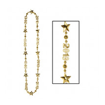Beistle Company 2013 Gold Beads Of Expression One Size - $393.27 MXN