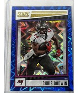 2022 Score Chris Godwin Blue Prizm SSP 17/20 Tampa Bay Bucs #65 End Zone... - £31.55 GBP