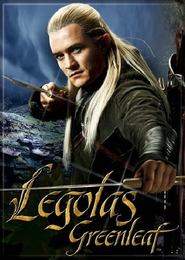 The Hobbit Legolas Greenleaf Photo Image Refrigerator Magnet Lord of the... - $3.99