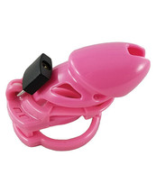 The Vice Male Chasity Locked In Lust Standard Pink Penis Cage - £115.05 GBP