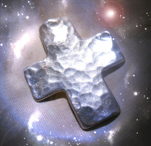 HAUNTED ANTIQUE NECKLACE THOU SHALL NOT CROSS PROTECTION MAGICK HIGHEST LIGHT image 2