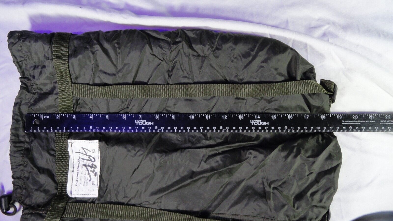VALENTINI CONFEZIONI S.A.S ITALIAN ARMY SLEEPING COMPRESSION BAG CINCH SACK BAG Item image 4