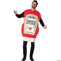 Heinz Ketchup Squeeze Costume Condiment Food Halloween Party Unique GC4859 - £62.90 GBP
